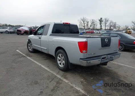 2009 Nissan Titan Se из США, поврежденный, VIN 1N6AA06A59N304231